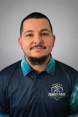 Chris Garcia, Lead HVAC Technician at Family First Comfort